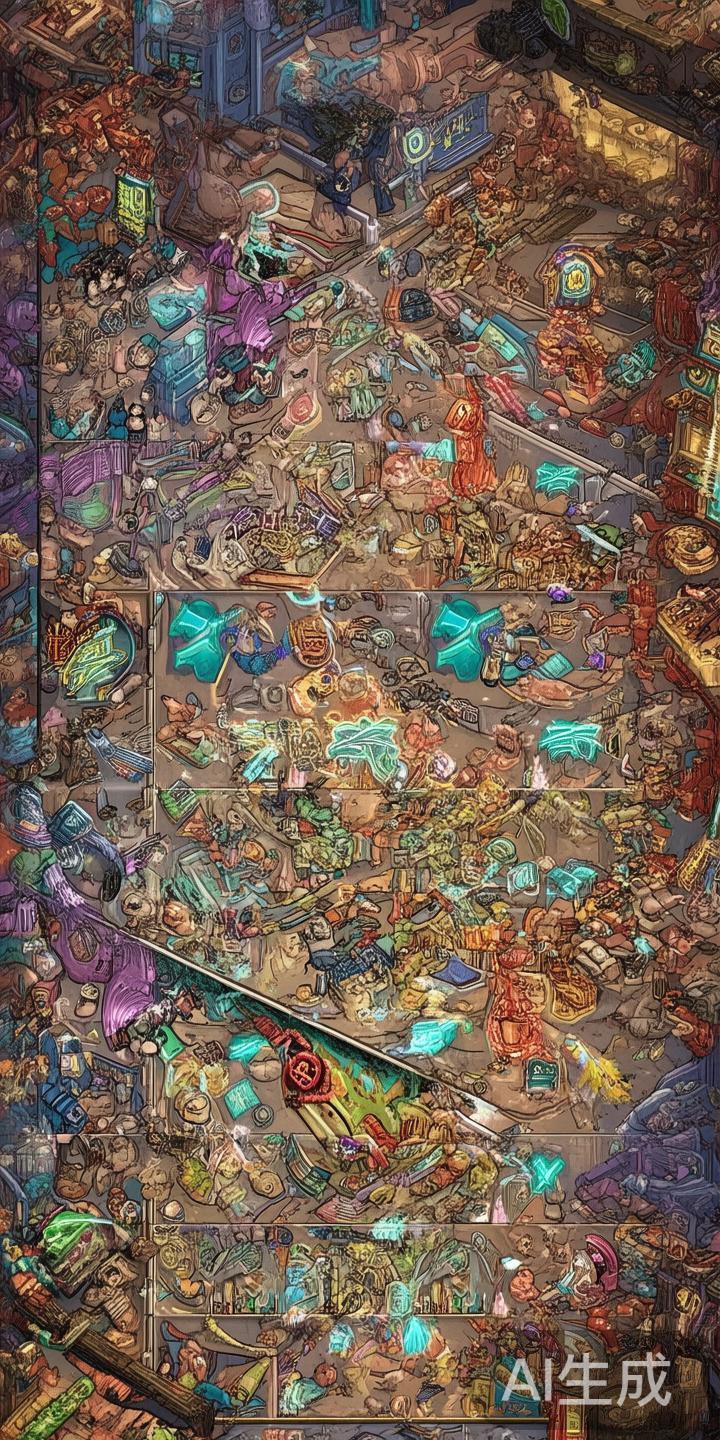 在密集场景中，触发特殊符号（比如免费旋转或倍数放大