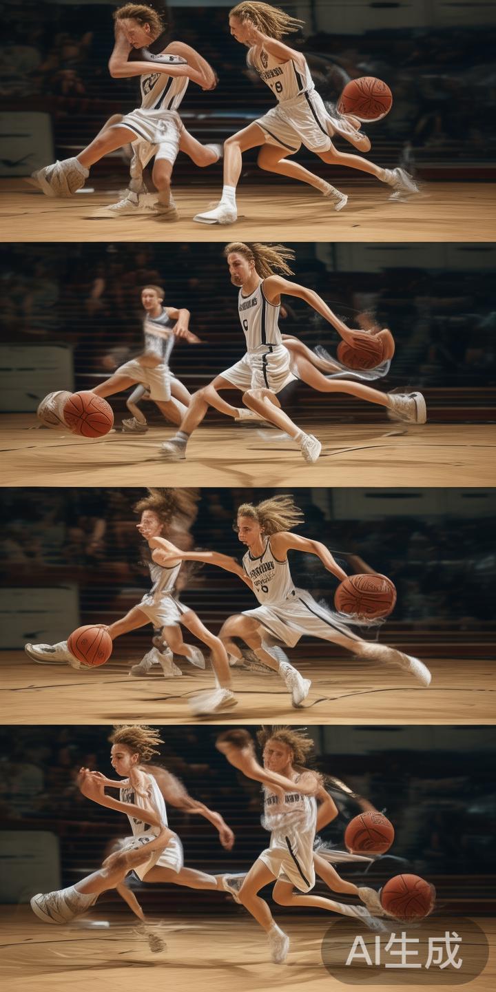 掌控球权是突破的基础。高超的盘带技巧可以在高速运动